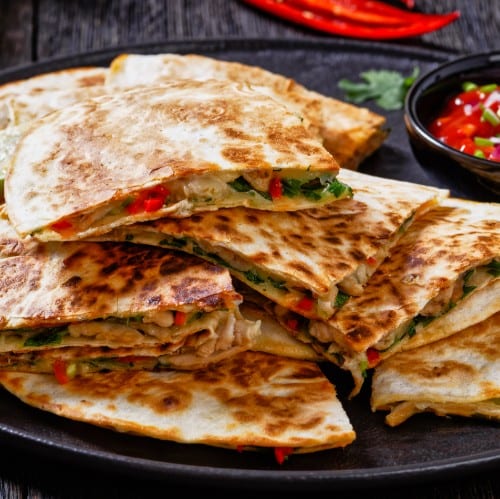 Chicken Quesadilla.
