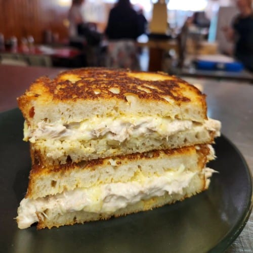 Tuna Melt Sandwich.