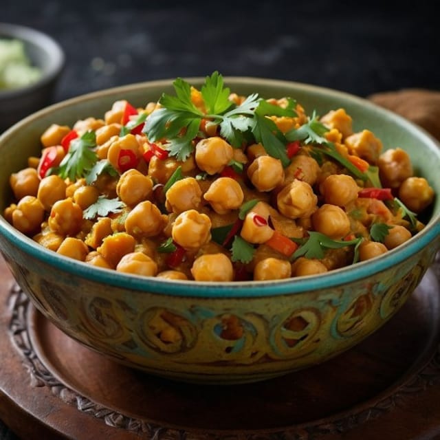 Chick Pea Salad.