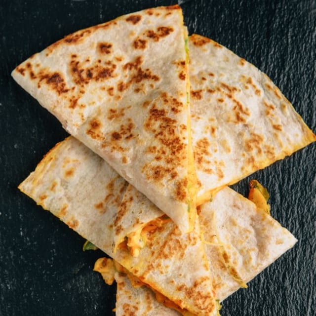 Cheese Quesadilla.